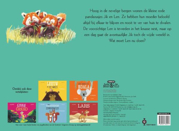 Vertelplaten Beloofd is beloofd, kleine panda's - Afbeelding 2