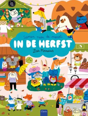 Samen naar de markt in de herfst