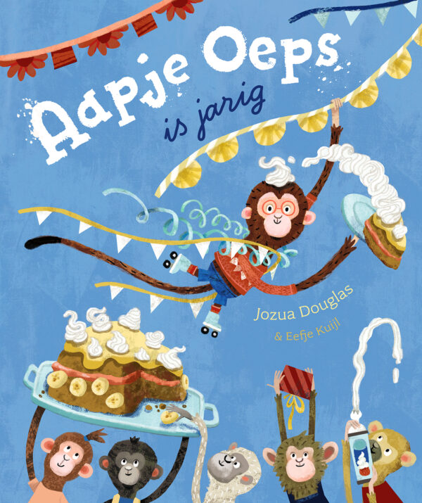 Aapje Oeps is jarig - Afbeelding 1