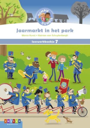 Jaarmarkt in het park Humpie Dumpie leeswerkboekje 7 (5ex)
