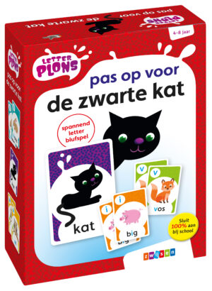 Letterplons pas op voor de zwarte kat