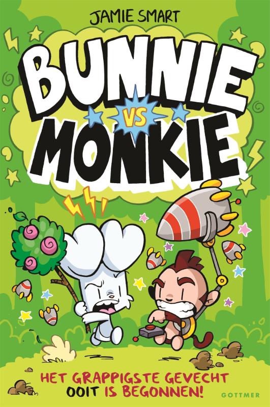 Bunnie vs Monkie - Afbeelding 1