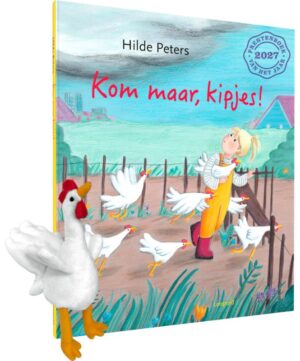 Kom maar, kipjes! (boek + knuffeltje)