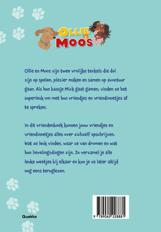 Ollie & Moos vriendenboek - Afbeelding 2
