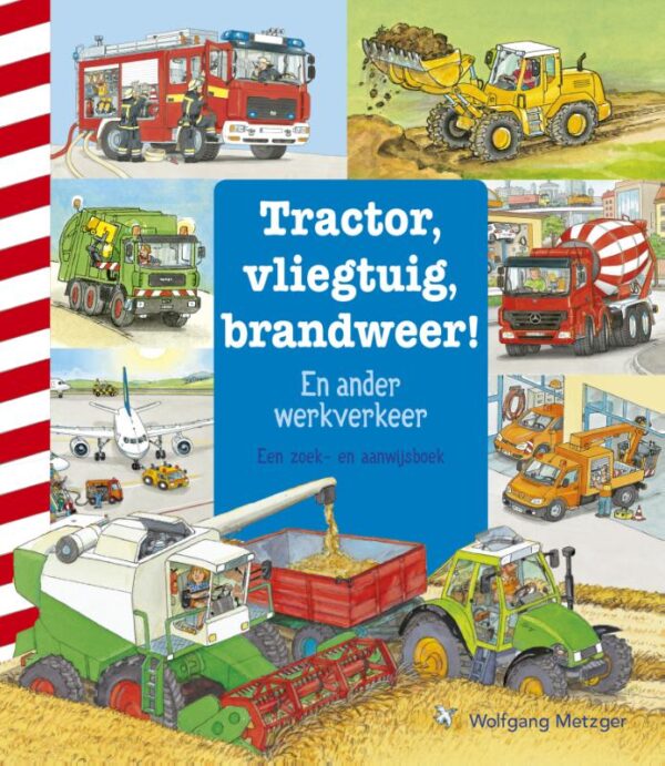 Tractor, vliegtuig, brandweer! - Afbeelding 1