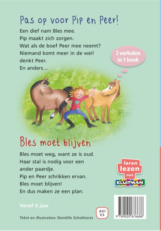 Pip en Peer. Pas op voor Pip en Peer! & Bles moet blijven - Afbeelding 2