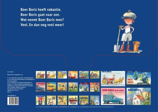 Vertelplaten Boer Boris gaat naar zee - Afbeelding 2