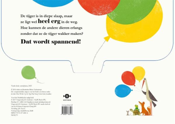 Vertelplaten Ssst! De tijger slaapt! - Afbeelding 2