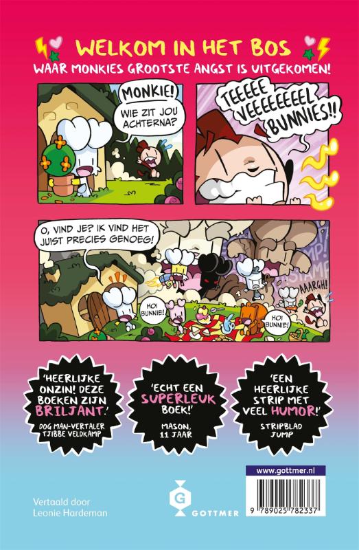 Bunnie vs Monkie en knetterveel konijnen! - Afbeelding 2