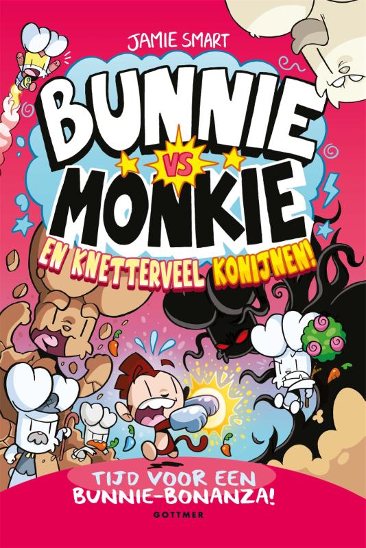 Bunnie vs Monkie en knetterveel konijnen! - Afbeelding 1