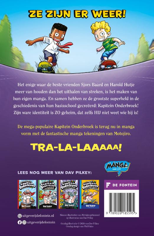 Kapitein Onderbroek De eerste epic manga - Afbeelding 2