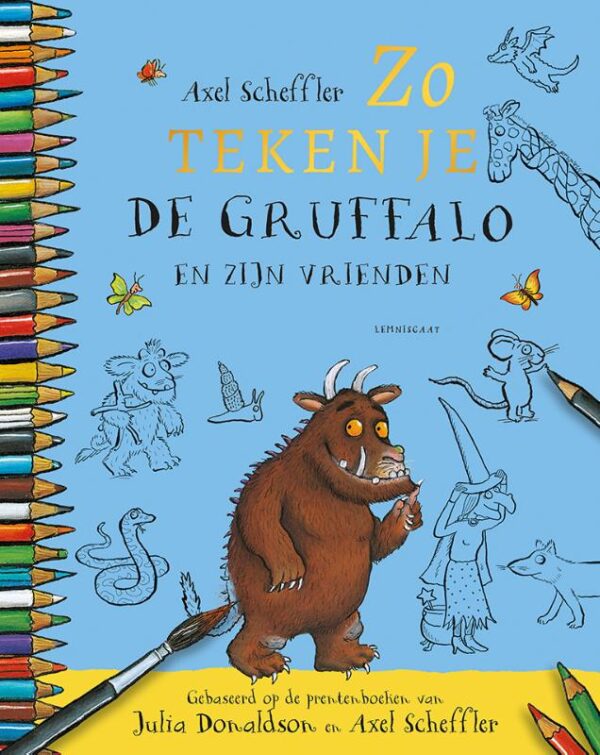 Zo teken je de Gruffalo en zijn vrienden - Afbeelding 1