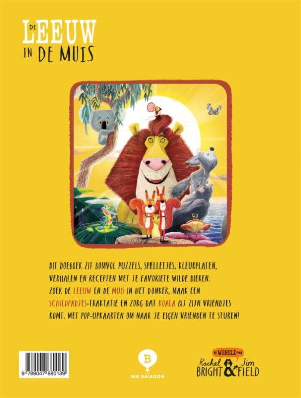De leeuw in de muis doeboek - Afbeelding 2