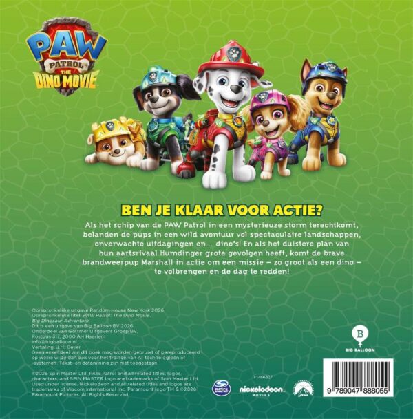 Het grote dino-avontuur van de PAW Patrol - Afbeelding 2