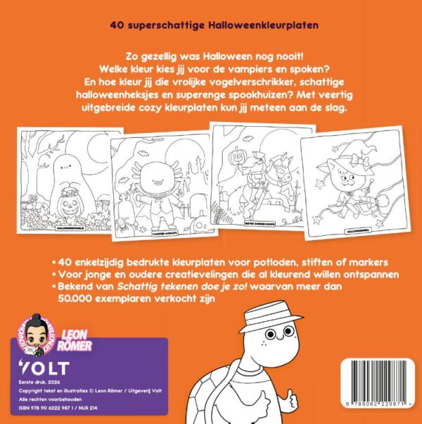 Cozy kleuren: Halloween - Afbeelding 2