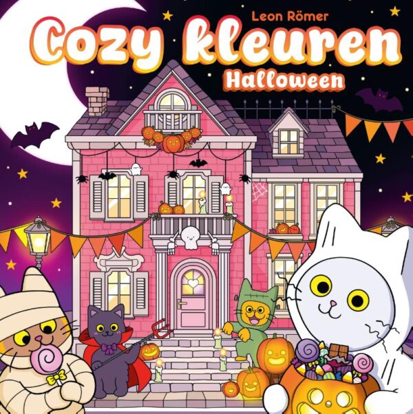 Cozy kleuren: Halloween - Afbeelding 1