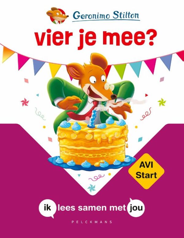 Vier je mee? (Samenleesboek AVI Start) - Afbeelding 1