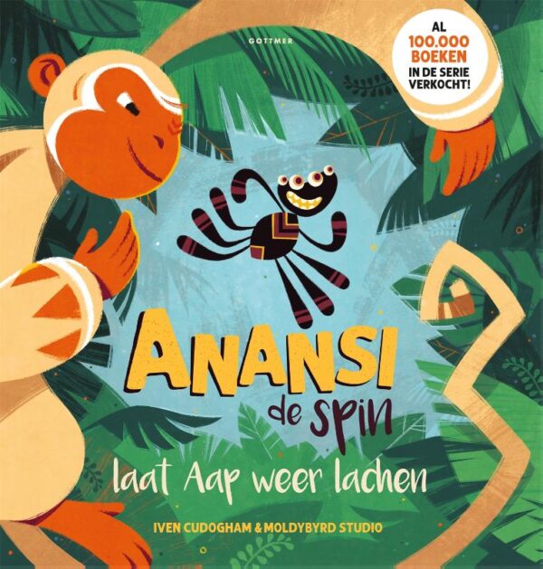 Anansi de spin laat Aap weer lachen - Afbeelding 1