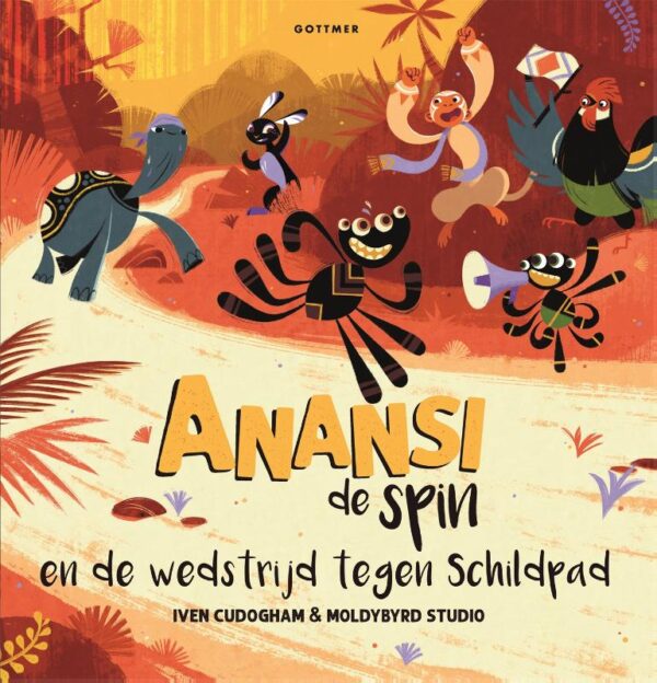 Anansi de spin en de wedstrijd tegen Schildpad - Afbeelding 1