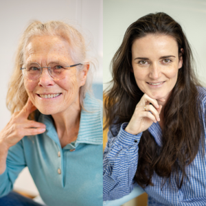 Foto van Gertrud Cornelissen en Heleen Buhrs 
