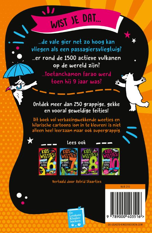 Kidsweetjes! Grappige en gekke feitjes - 9 jaar - Afbeelding 2