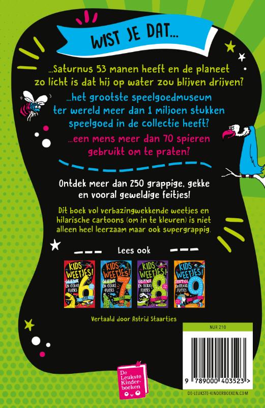 Kidsweetjes! Grappige en gekke feitjes - 10 jaar - Afbeelding 2