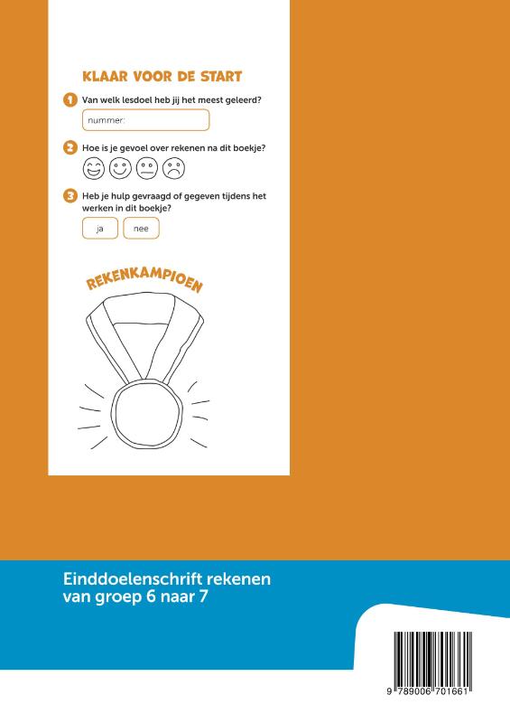 Einddoelenschrift rekenen groep 6 - Klaar voor de start (set a 5 ex) - Afbeelding 2