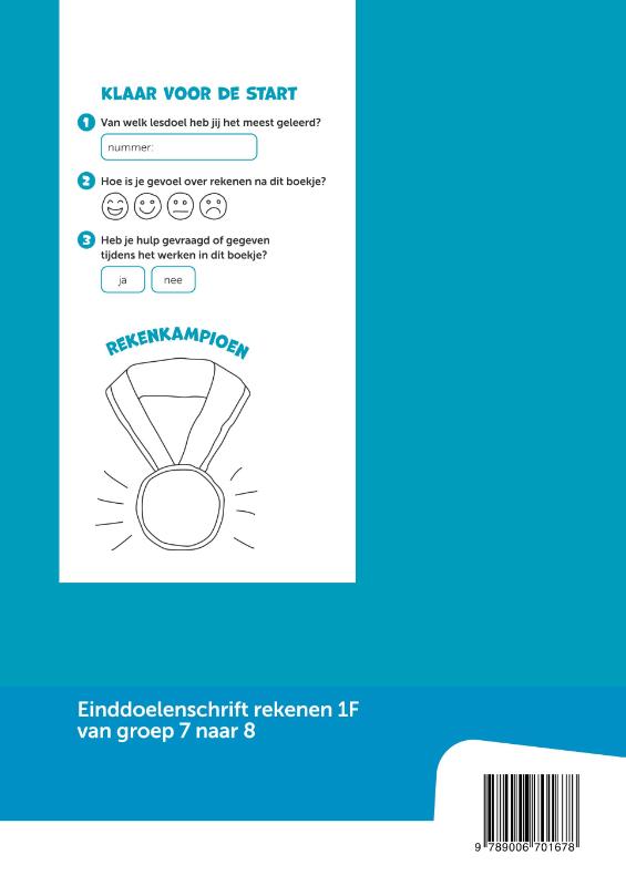 Einddoelenschrift rekenen groep 7 1F - Klaar voor de start (set a 5 ex) - Afbeelding 2