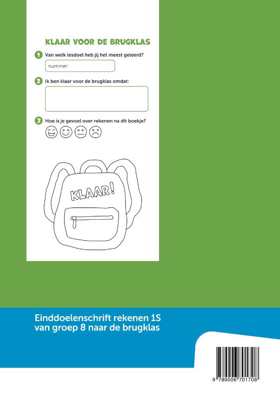Einddoelenschrift rekenen groep 8 1S - Klaar voor de start (set a 5 ex) - Afbeelding 2