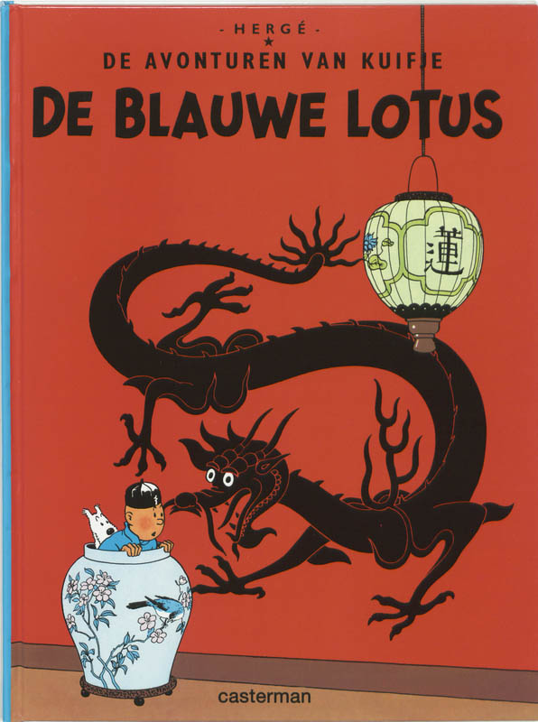 De avonturen van Kuifje - De blauwe lotus - Afbeelding 1