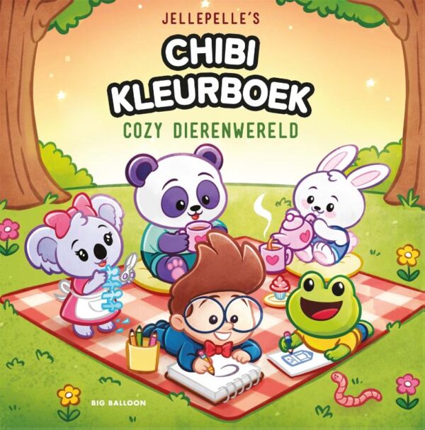 Jellepelle's Chibi kleurboek - Afbeelding 1