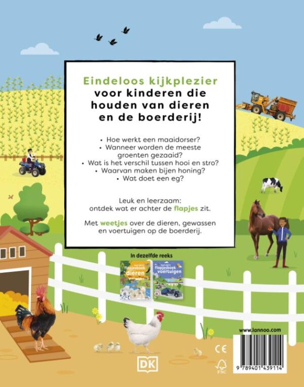 Mijn grote flapjesboek van de boerderij - Afbeelding 2